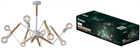 Потолочная люстра на штанге Ritter Halm 52445 8