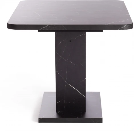 Стол обеденный VOX ЛДСП, 132-172x85x75,5 см, Мрамор черный/Белый Tetchair 19268