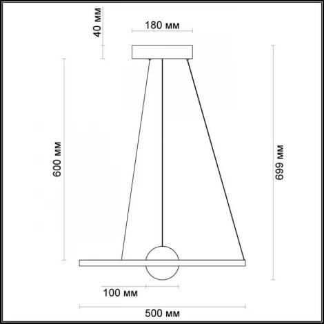Подвесная люстра Odeon Light Lond 4031/21L