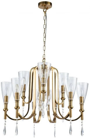 Подвесная люстра Favourite Lyra 2968-9P (220V, на цепи)