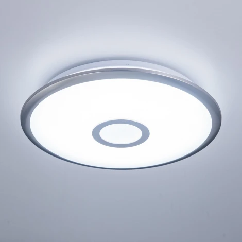 Потолочная люстра RGB Citilux Старлайт CL703A31G (LED, 220V, пульт управления, управление смартфоном, голосовое управление, умный дом - Алиса, Маруся, Сири, круглые)