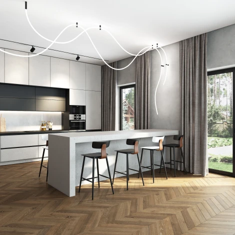 Гибкий неон Elektrostandard 336Led 12W IP20 4200K Full light круглый дневной белый, 8 м (24V 12W 336Led 2835 IP20) без крепежа