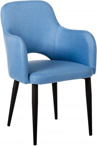 Стул R-Home Ledger Голуб Эко Чёрн 41012400Э_ГолубЧёрн