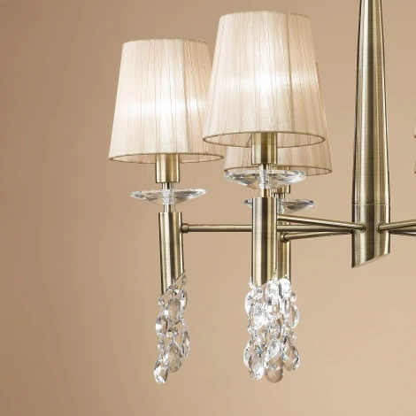 Подвесная люстра Mantra Tiffany 3871 (220V, на цепи)