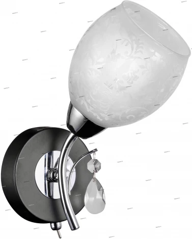 Бра IDLamp Agnes 843/1A-Blackchrome