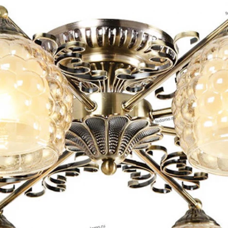 Потолочная люстра IDLamp Bella 285/8PF-Oldbronze