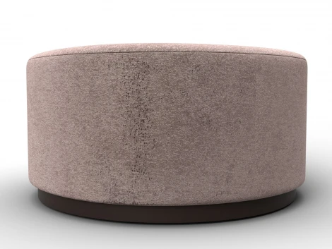 Пуф 005 (ДСП/Пластик/Велюр/Бежевый) Лига Диванов 132368