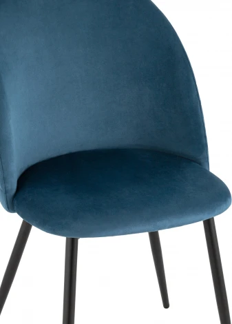 Стул Lilly велюр сине-зеленый 4 шт. Stool Group арт.УТ000037281