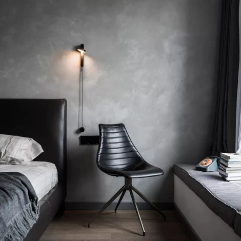 Настенный светильник (бра) Denzil Black ImperiumLoft Denzil01 (140640-26) (LED, 220V)