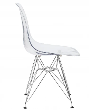 Стул обеденный DSR CASPER (ножки хром, цвет прозрачный)