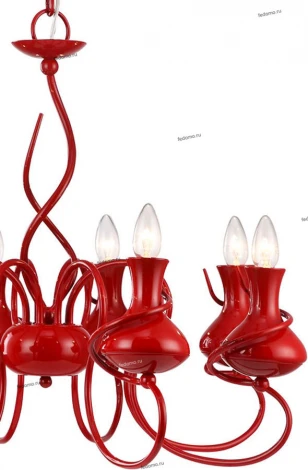 Подвесная люстра Arte Lamp Vaso A6819LM-8RD