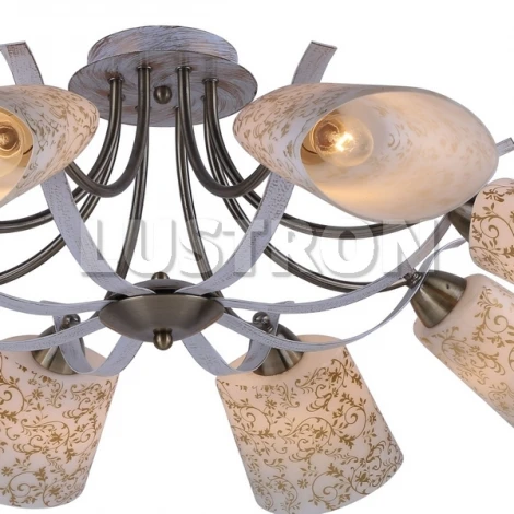 Потолочная люстра Arte Lamp Leticia A6212PL-8WG