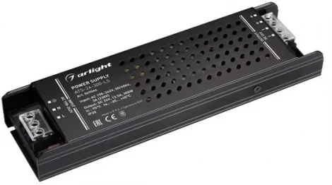 Блок питания ATS-24-300-LS (24V, 12.5A, 300W) (Arlight, IP20 Сетка, 5 лет) 049066