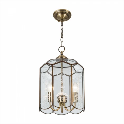 Подвесная люстра Citilux Витра-2 CL442230 (на цепи, подсвечник, свеча, клетка)