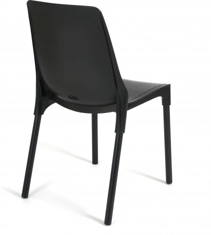 Стул GENIUS (mod 75) / 2 шт. в упаковке Tetchair (Металл,Пластик/Черный) арт.24498