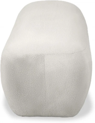 Банкетка Cupcake ОГОГО (арт.850192), (Мех/Серый)