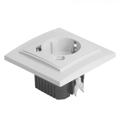 Розетка с USB Type A+С (белый) Stekker Эрна 50076