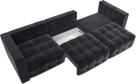 Диван прямой Лига-052 НПБ Лонг Лига Диванов (Велюр) арт.128778