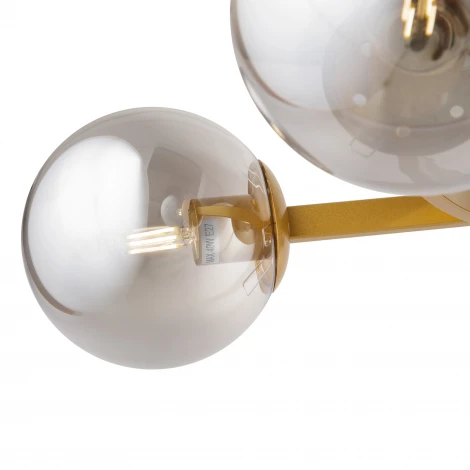 Потолочная люстра на штанге Freya Bubbles FR5162PL-07G