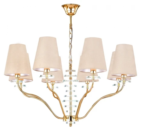 Подвесная люстра Crystal Lux ARMANDO GOLD SP8