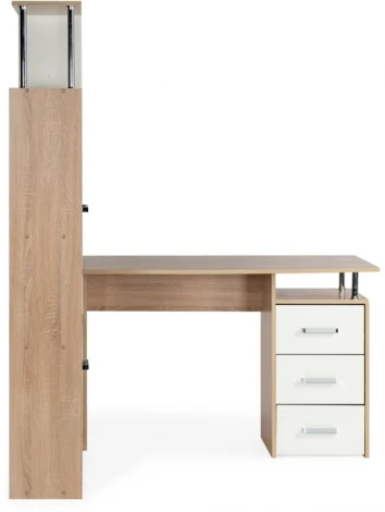 Компьютерный стол Woodville КС15 левый дуб сонома 328695