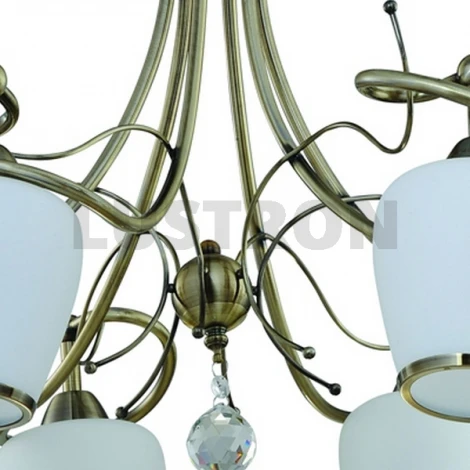 Потолочная люстра IDLamp Renata 800/6PF-Oldbronze