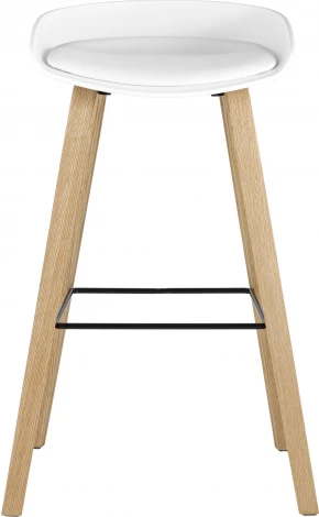 Стул барный LIBRA SOFT БЕЛЫЙ 2 шт Stool Group (арт.УТ000038347)
