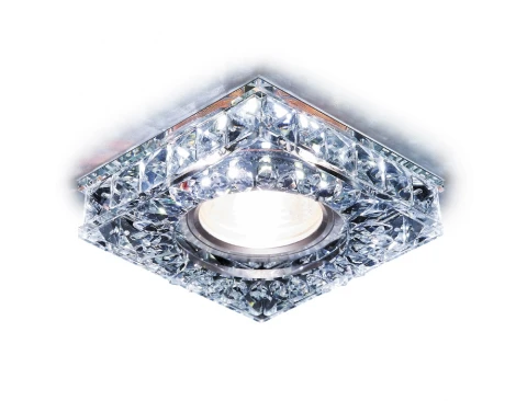 Встраиваемый точечный светильник Ambrella Декоративные Кристалл Led+mr16 S251 CH