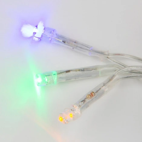 Гирлянда светодиодная, 25м, соединяемая, 225 светодиодов, разноцветный свет Uniel ULD-S2500-225/STK MULTI IP20