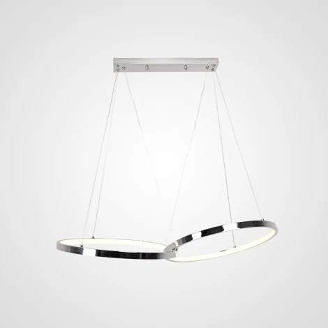 Подвесной светильник Zenda D40+D40 By ImperiumLoft Zenda01 (LED, 220V, на тросе, кольцо)