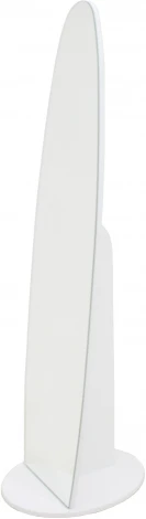 Зеркало напольное Стелла 1 белый 157,8 см х 40,4 см от фабрики Mebelik