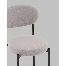 Стул Бриф DD букле светло-серый 4 шт. Stool Group арт.УТ000041545