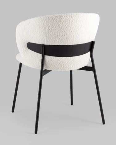 Стул Блейз букле белый Stool Group арт.УТ000039641