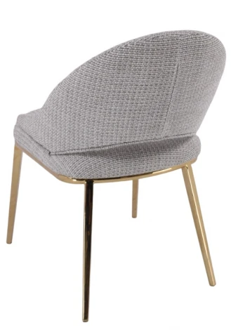 Стул обеденный Capella MC3016-BG-2, бежевый/глянцевое золото