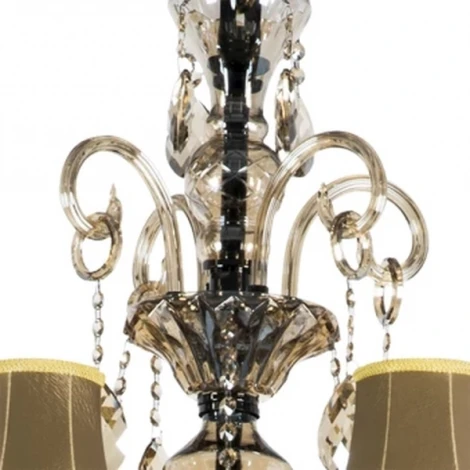 Подвесная большая люстра Osgona Nativo 715287 (220V, хрусталь, на цепи)