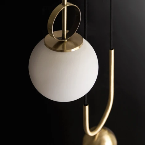 Подвесной светильник Newton ImperiumLoft Newton01 (101835-26) (220V, на проводе, шар)