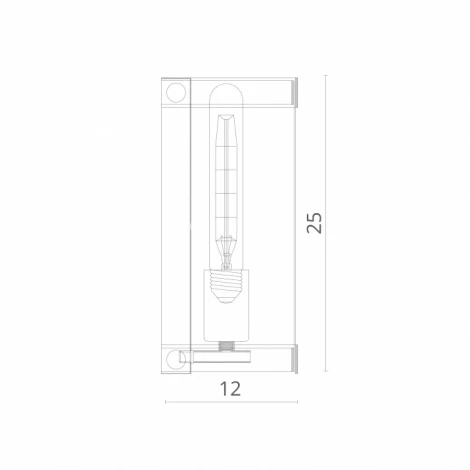 Настенный светильник Divinare Foschia 8110/03 AP-1