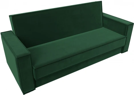 Диван-книжка Куба (Зеленый/Велюр) Лига Диванов арт.122041