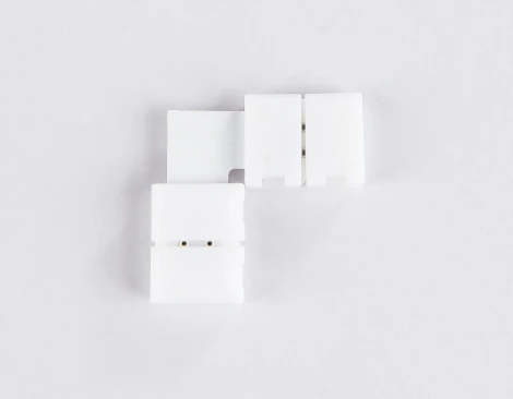 Соединитель угловой L для светодиодной ленты Ambrella Illumination GS6501 2835 12/24V (2 конт.)