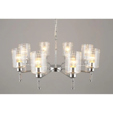 Подвесная люстра Omnilux 665 OML-66503-08 (220V, на цепи)