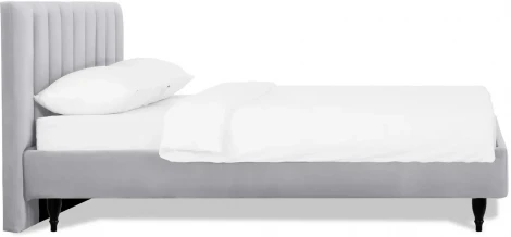 Кровать Queen II Sofia L 1600 ОГОГО (арт.577446), (Ткань/Серый)