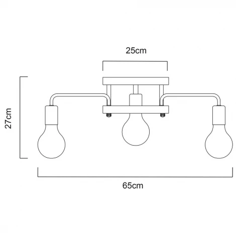 Потолочная люстра Arte Lamp Gelo A6001PL-7BK