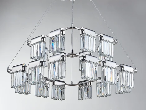 Подвесная люстра Newport 4200 4212+8/C chrome