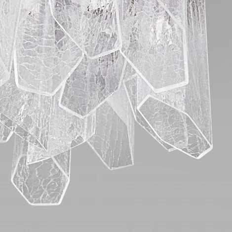 Потолочная люстра Wi-Fi Bogate's Iceberg 381/10 (220V, управление смартфоном, голосовое управление, умный дом - Minimir Home, Алиса, Маруся, Салют, круглые)