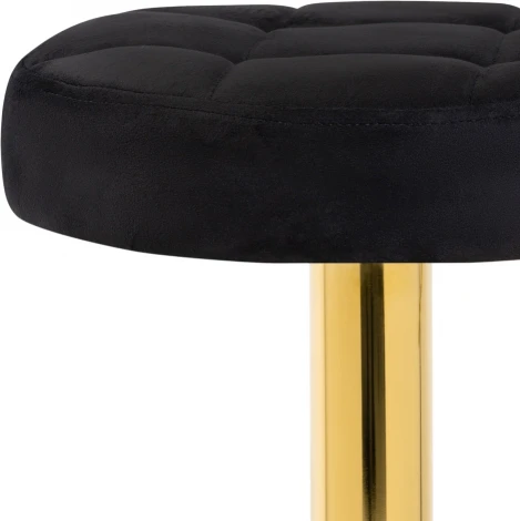 Барный стул Woodville Marun black / gold