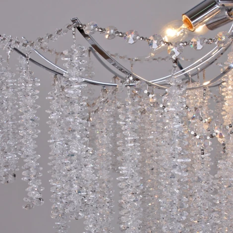 Подвесная люстра хрустальная Reluce 06760-0.4-800 MX CH