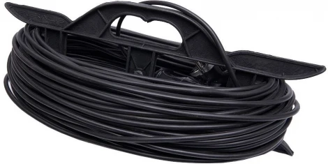 Удлинитель одноместный с заземлением 30 метров на рамке Stekker Home 39225