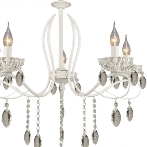 Подвесная люстра Reluce 01486-0.4-05 WT (220V, на цепи)