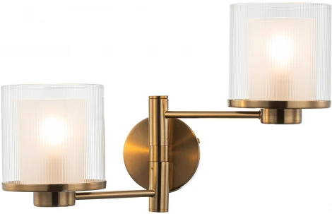 Бра 13023/2W Brass Indigo Bilancia V000349