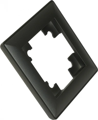 Рамка на 1 пост (графит) Stekker Катрин 39807